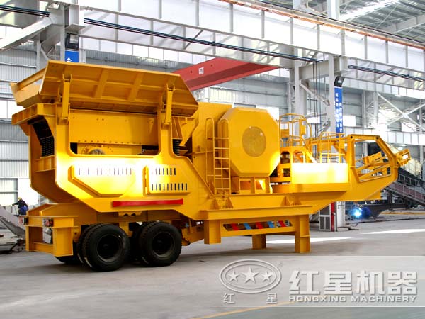 新型輪胎式移動破碎站市場售價多少錢一臺？