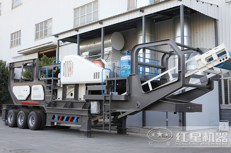 大型環(huán)保移動式石頭破碎機(jī)圖片