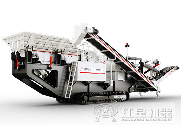 履帶式移動破碎機——履帶液壓驅動，一體化作業(yè)效率更高