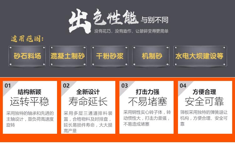 05石料細(xì)磨沙機(jī)優(yōu)勢特點羅列
