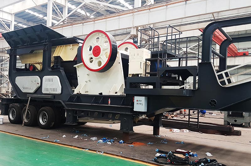 車(chē)載流動(dòng)破碎石仔機(jī)，一體式作業(yè)，碎石更輕松