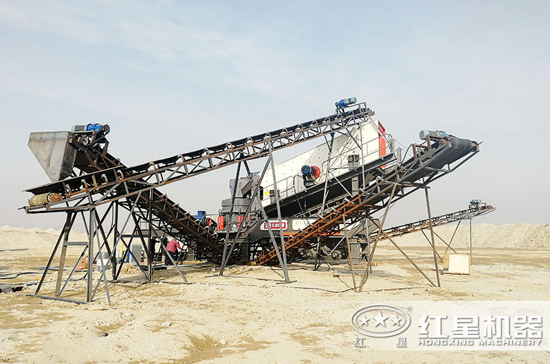 鋼筋混凝土破碎用什么機(jī)器？建筑垃圾移動(dòng)破碎站剛剛好