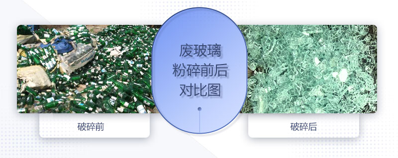 廢玻璃粉碎機配置、圖片及價格